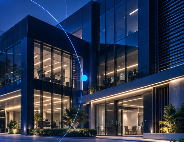 Modern technology-enabled building